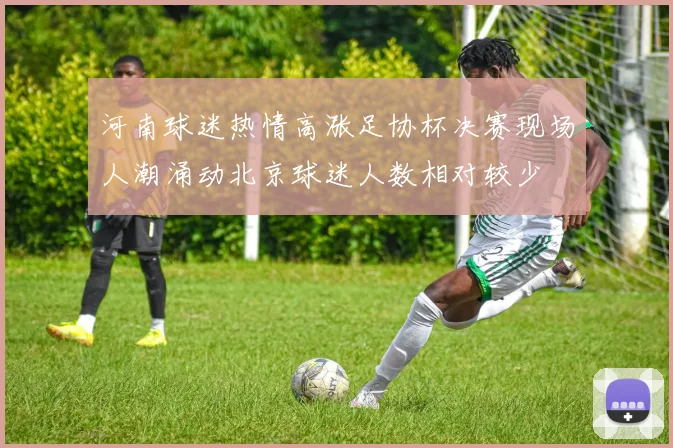 河南球迷热情高涨足协杯决赛现场人潮涌动北京球迷人数相对较少