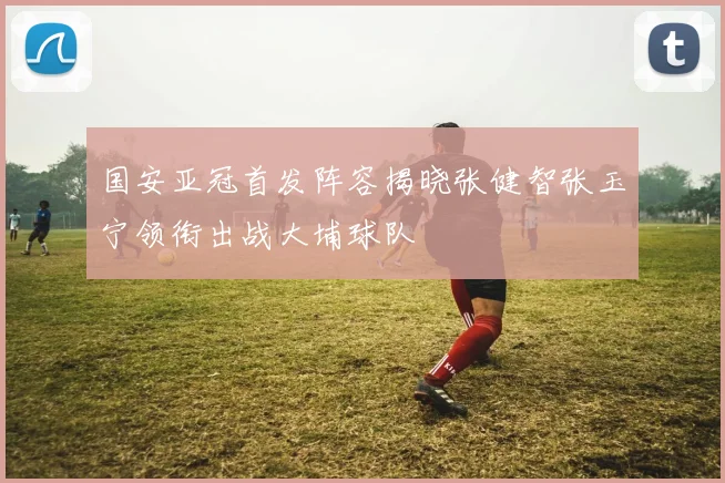 国安亚冠首发阵容揭晓张健智张玉宁领衔出战大埔球队
